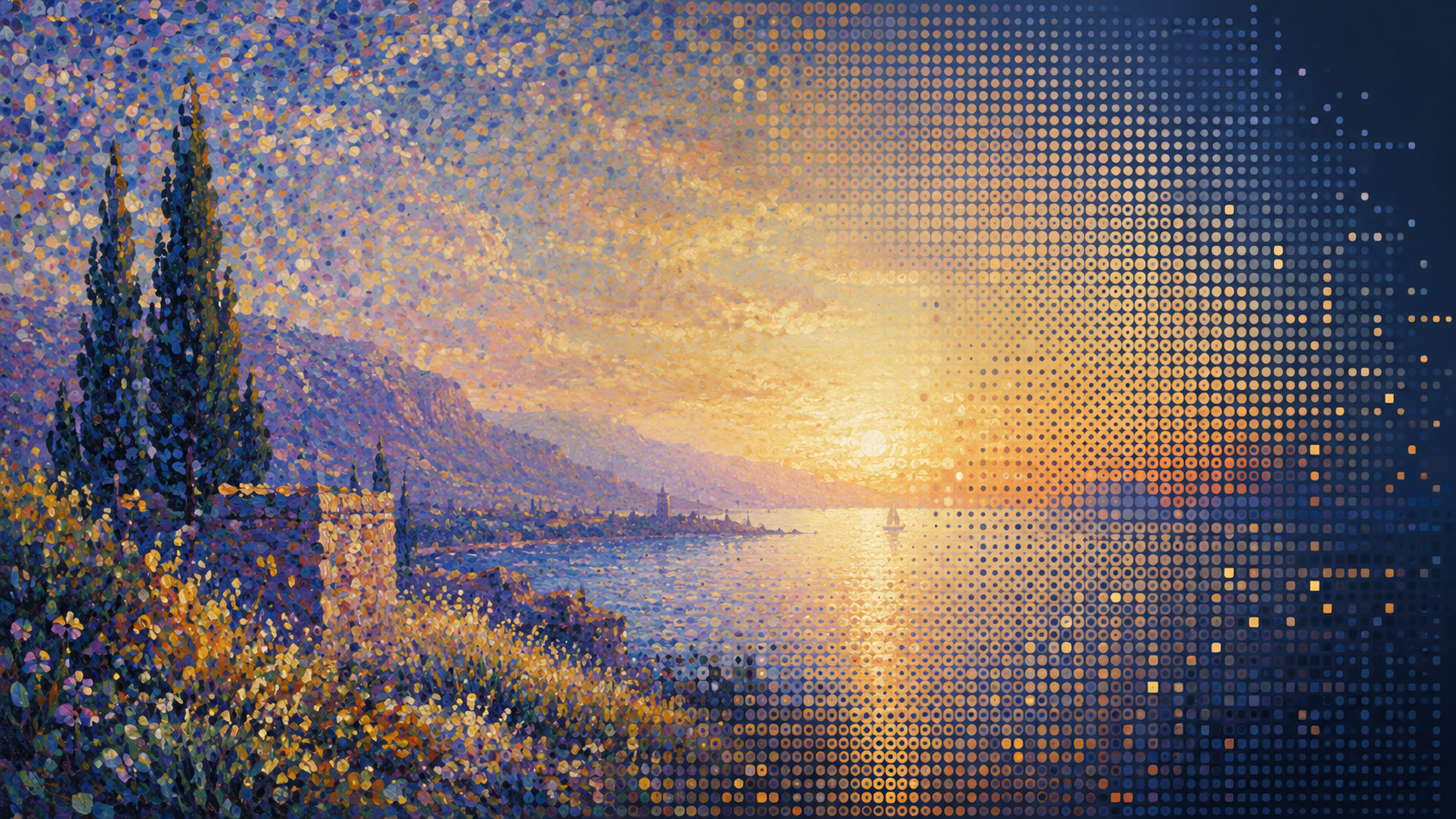 Divisionism Was Painting Before Pixels