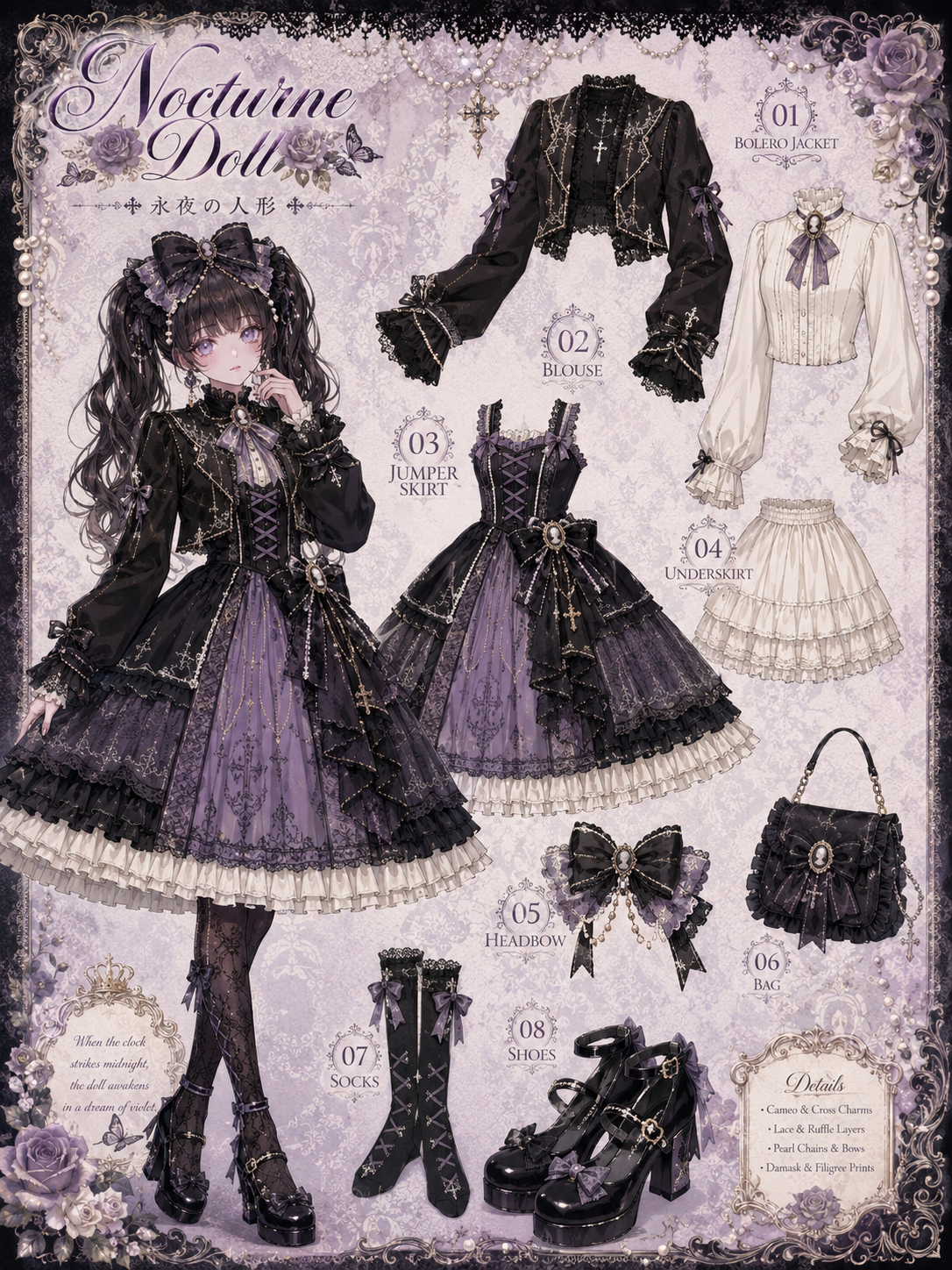 Character Sheet 002 design board from the HobFarm character archive.