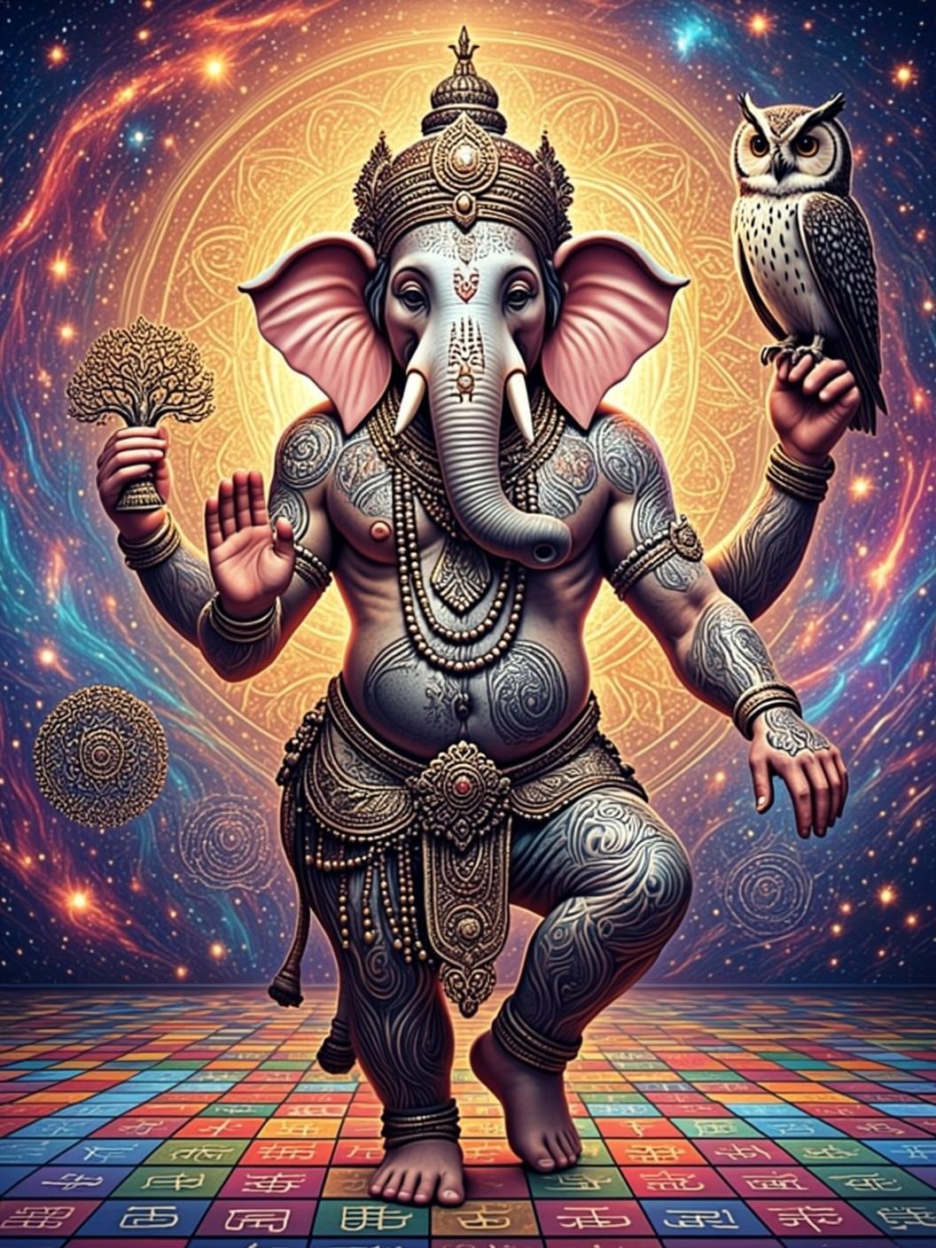 Z.AI GLM Image output